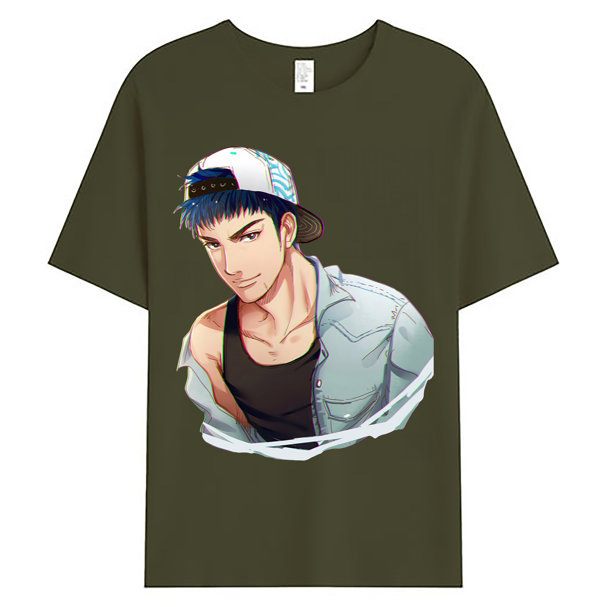（画像用） SLAM DUNK／スラムダンク 綿100％ メンズ半袖Tシャツ｜肌触りやわらか＆通気性
